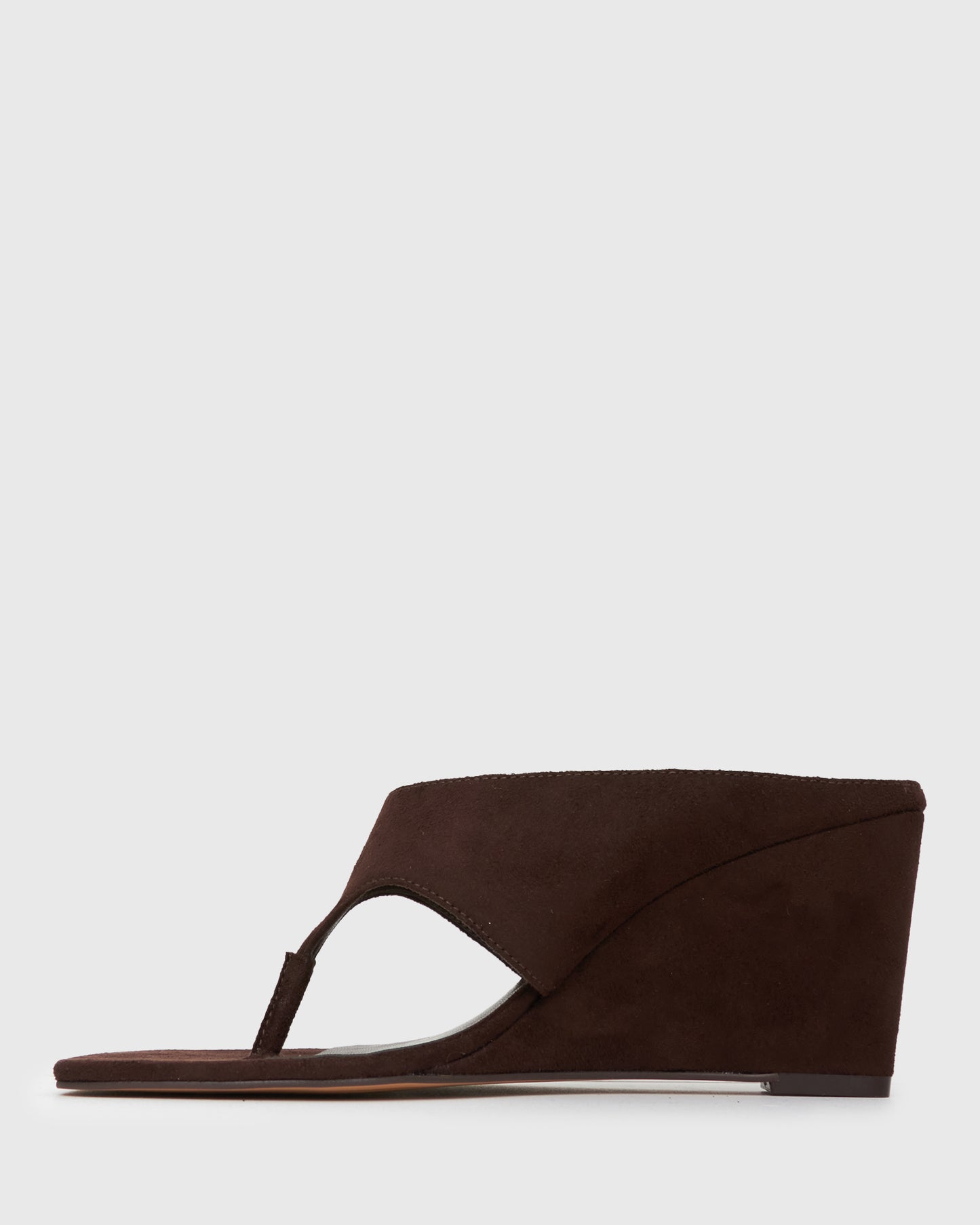 PRE-ORDER SELENE Square Toe Wedge Sandals