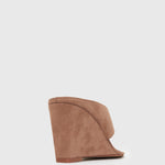 PRE-ORDER SELENE Square Toe Wedge Sandals
