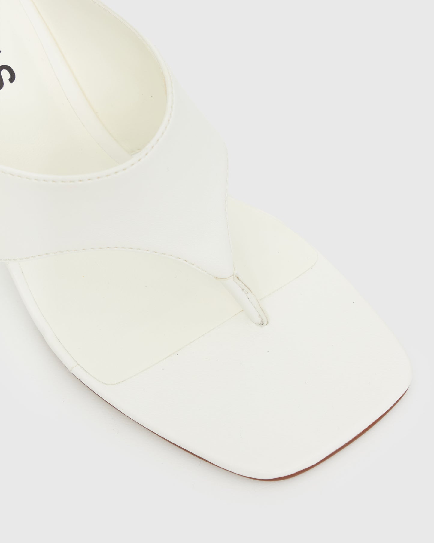 SELENE Square Toe Wedge Sandals