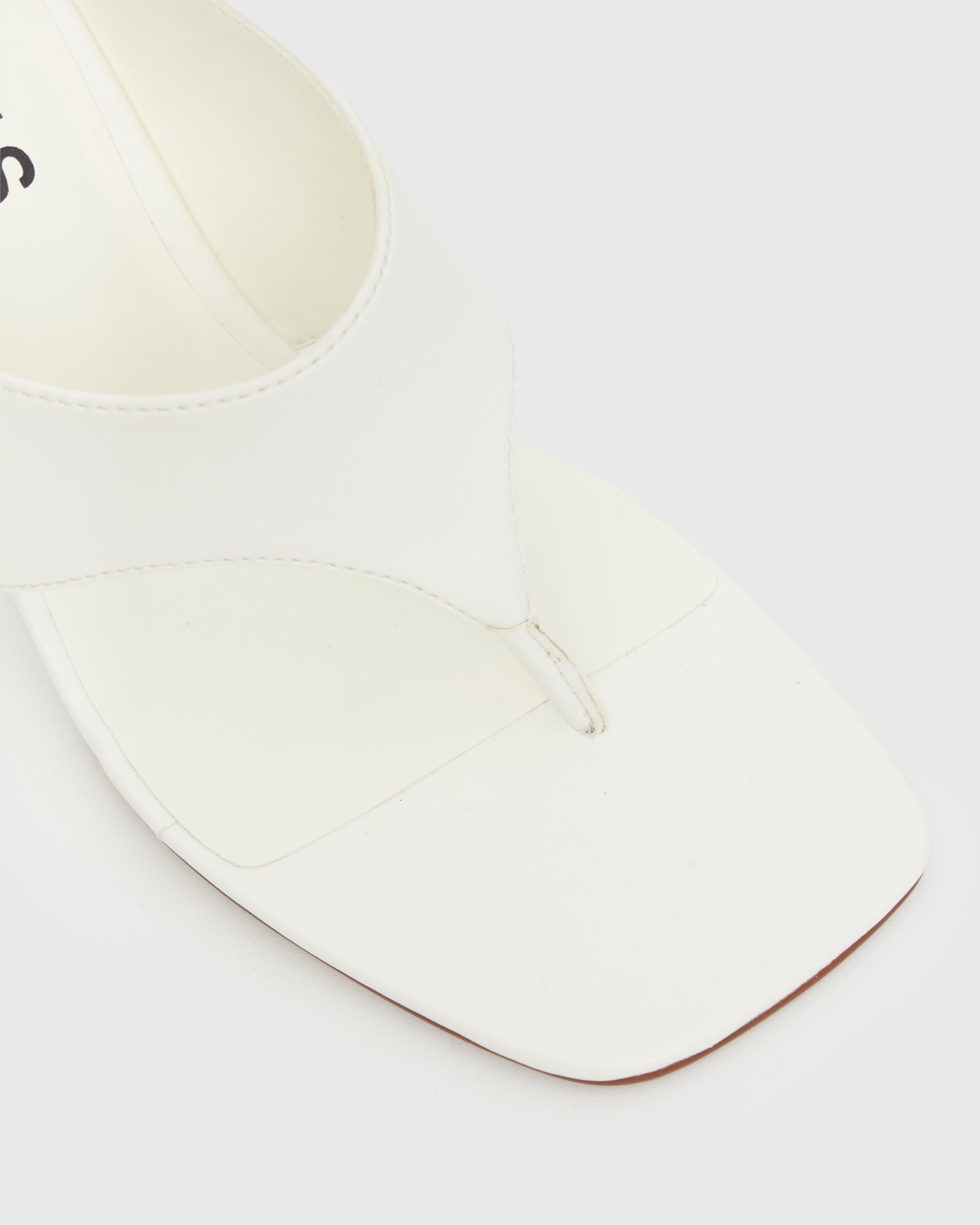 SELENE Square Toe Wedge Sandals