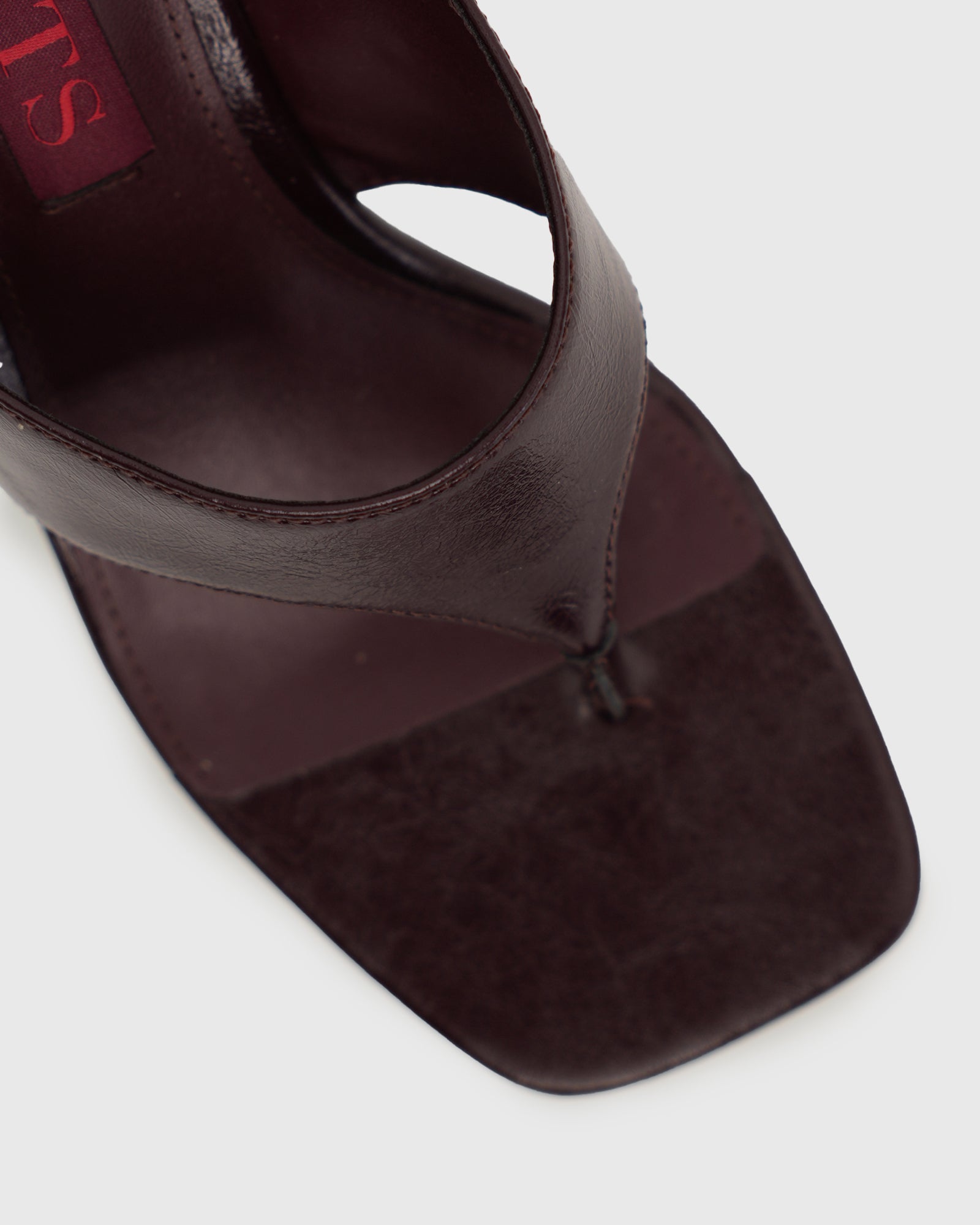 PRE-ORDER SELENE Square Toe Wedge Sandals