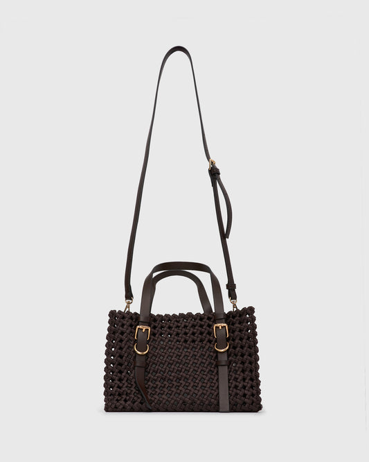 BREAKWATER Woven Shoulder Bag