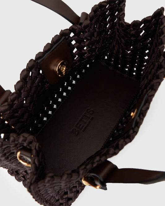 BREAKWATER Woven Shoulder Bag