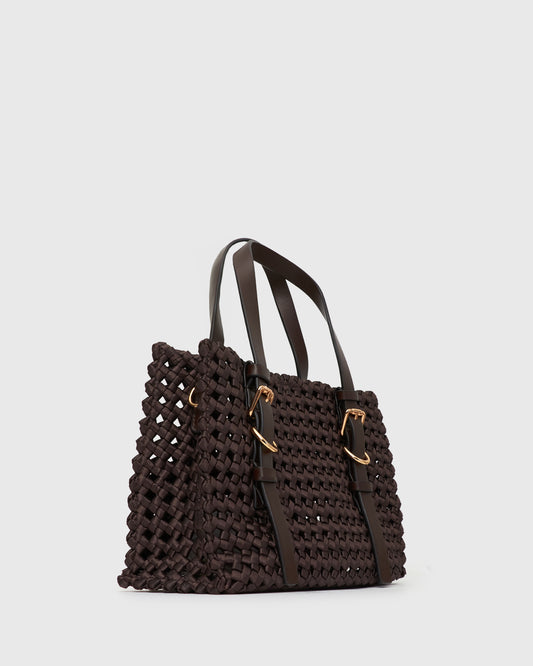 BREAKWATER Woven Shoulder Bag