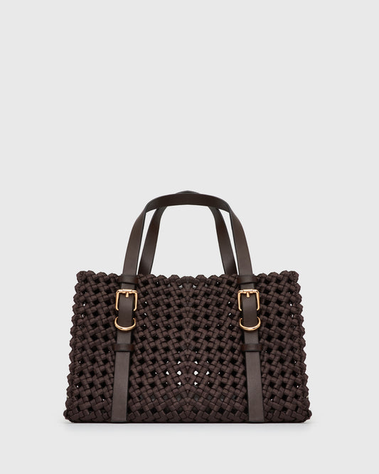 BREAKWATER Woven Shoulder Bag