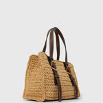 BRIGHTON Raffia Shoulder Bag