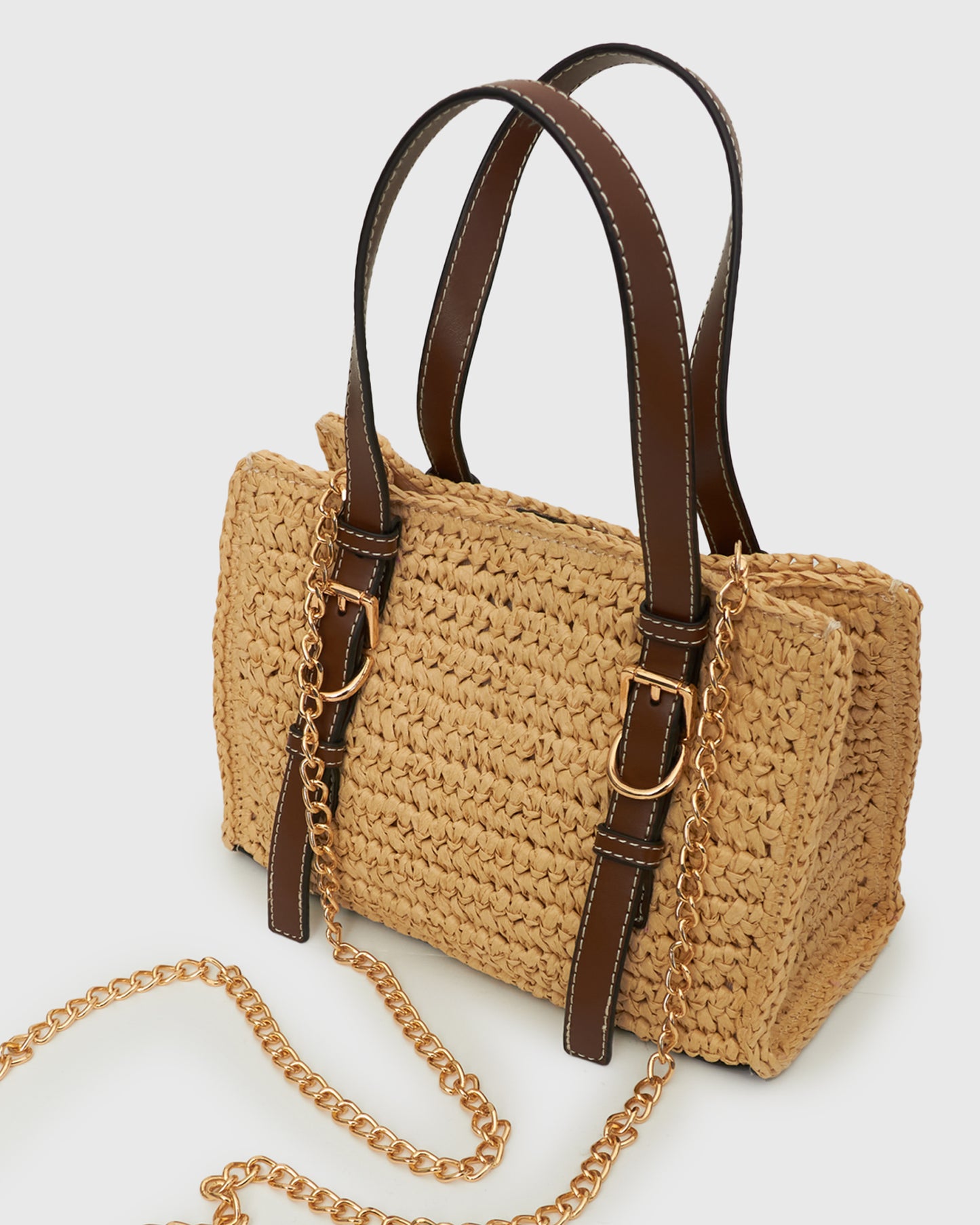 BRIGHTON Raffia Shoulder Bag
