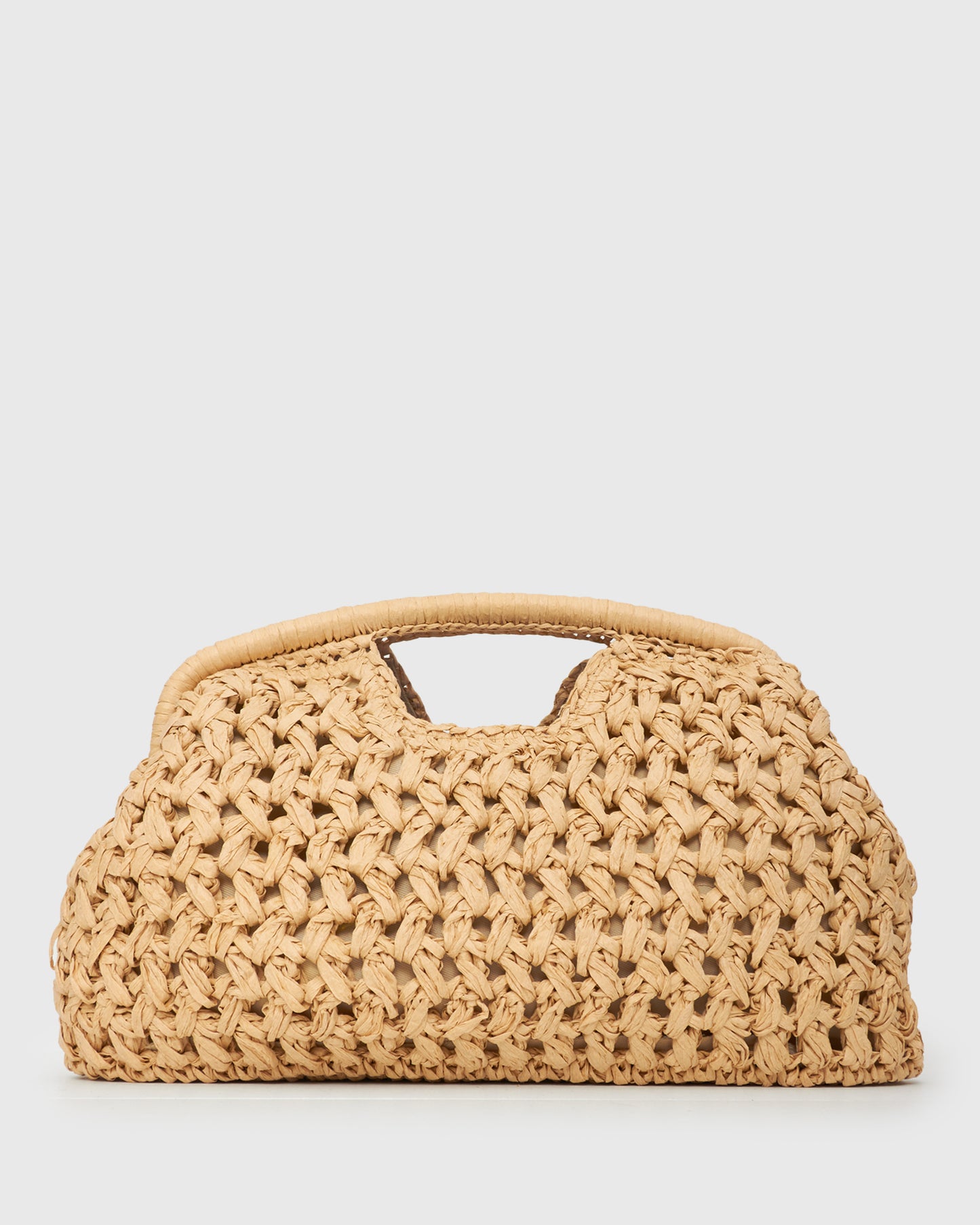 SPAINARD Raffia Clutch Bag