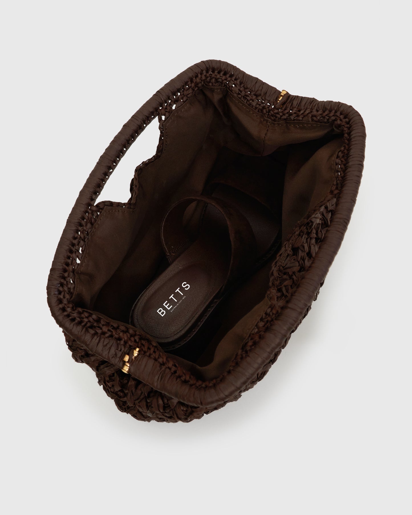 SPAINARD Raffia Clutch Bag