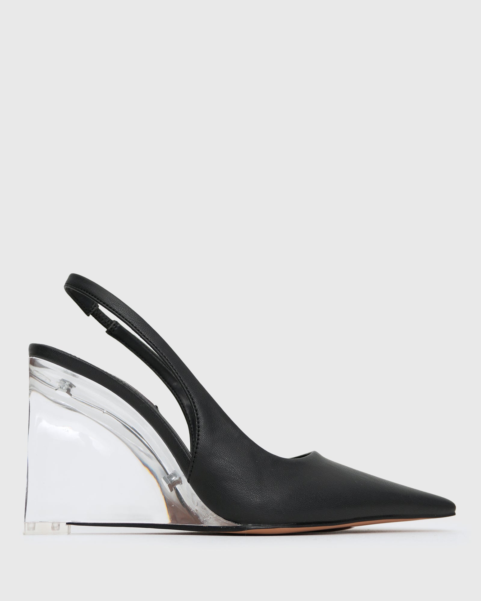PRE-ORDER KANE Pointy Toe Slingback Wedge Shoes