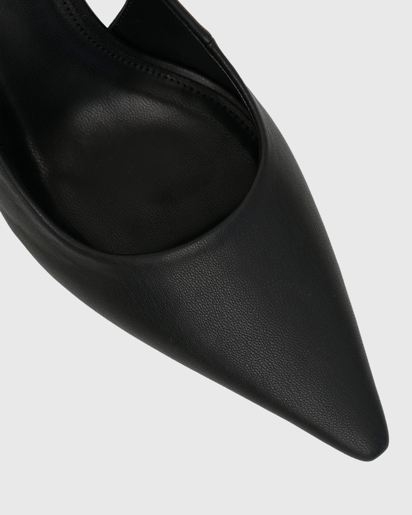 PRE-ORDER KANE Pointy Toe Slingback Wedge Shoes