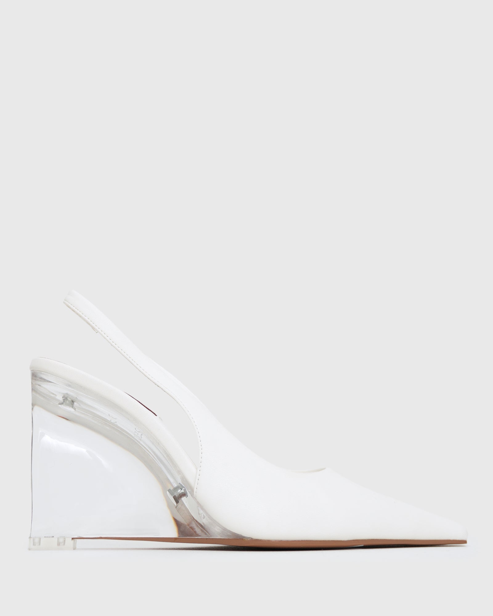 KANE Pointy Toe Slingback Wedge Shoes