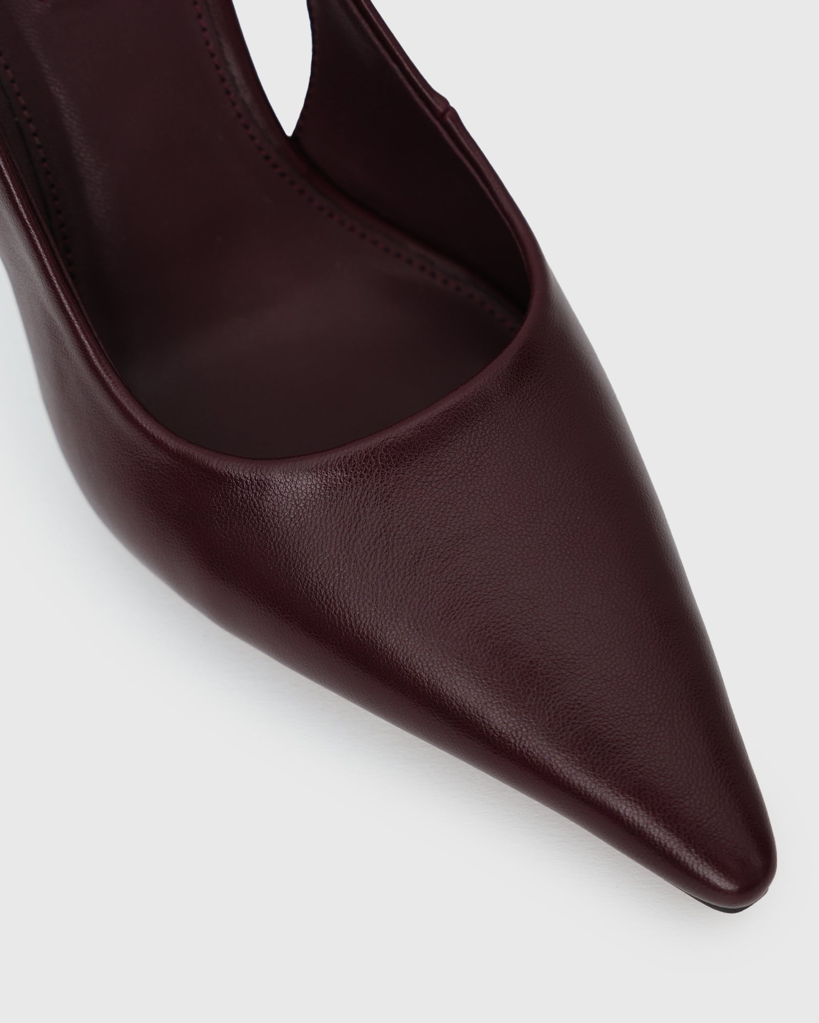 PRE-ORDER KANE Pointy Toe Slingback Wedge Shoes