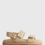 PRE-ORDER MAJORCA Ankle Strap Footbed Sandals