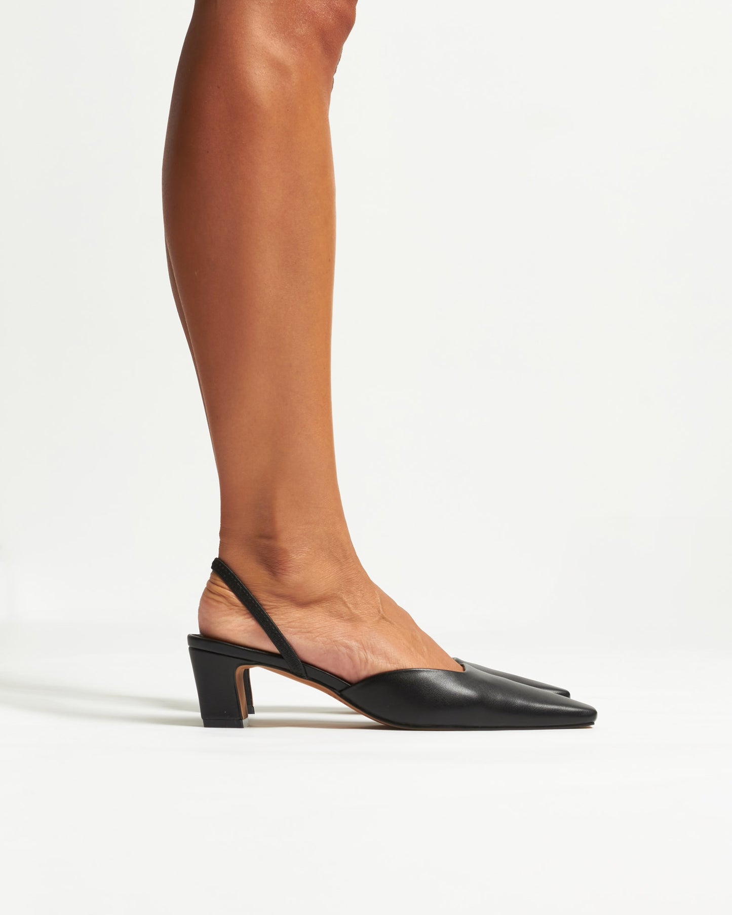 ALEX Square Toe Slingback Pumps
