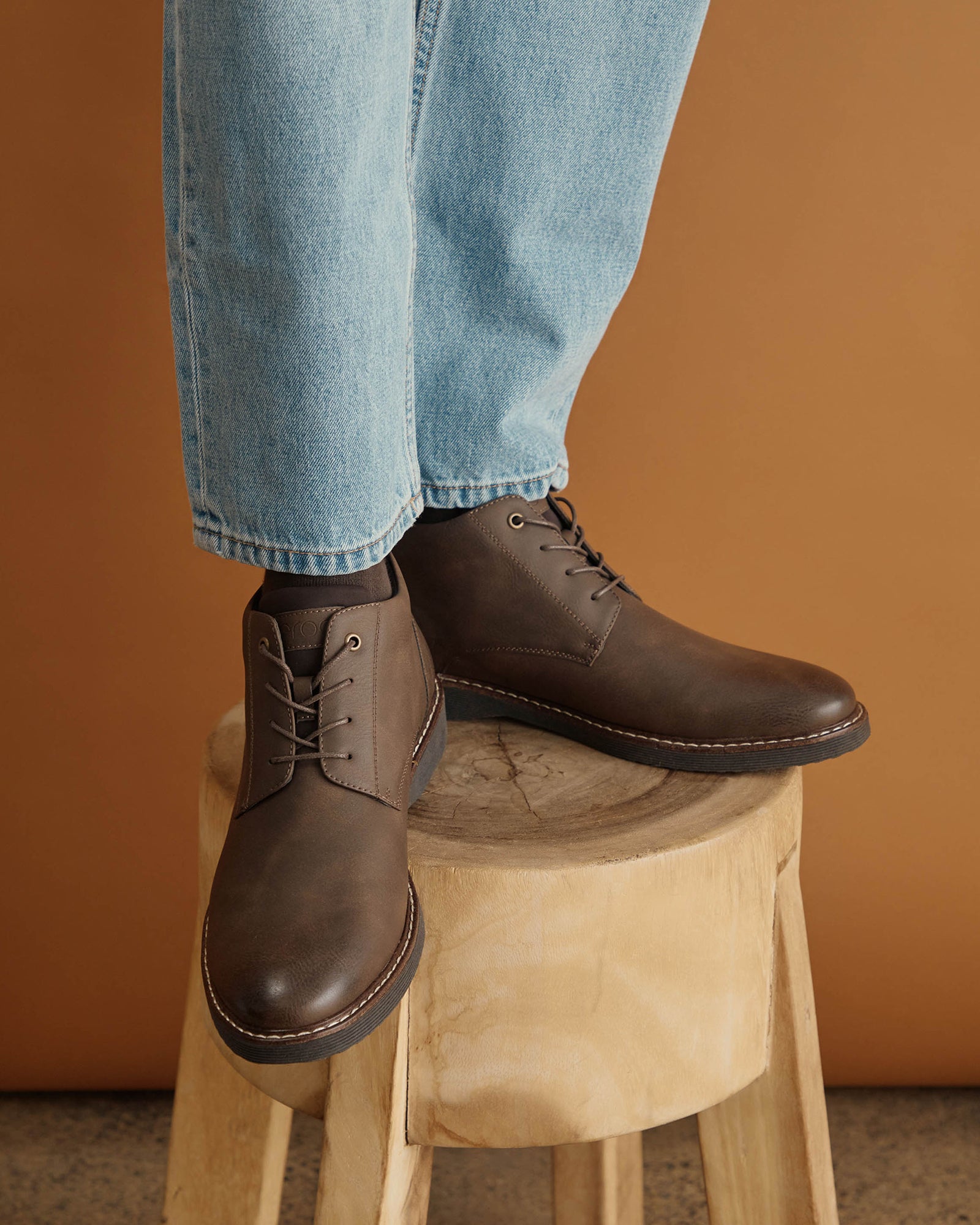 Buy BRUTUS Vegan Chukka Boots by Zeroe online Betts