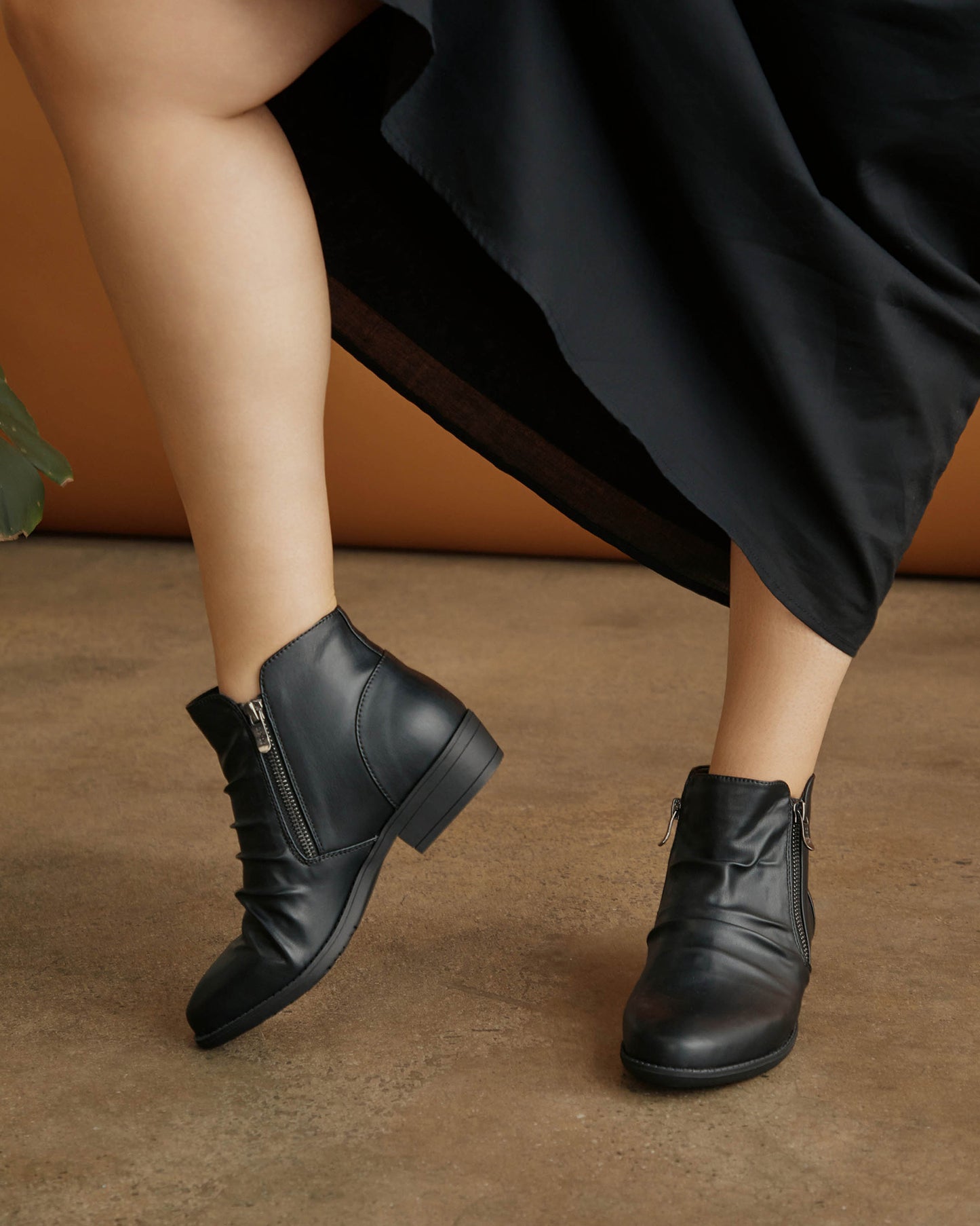 Wider Fit HEATH Vegan Ankle Boots