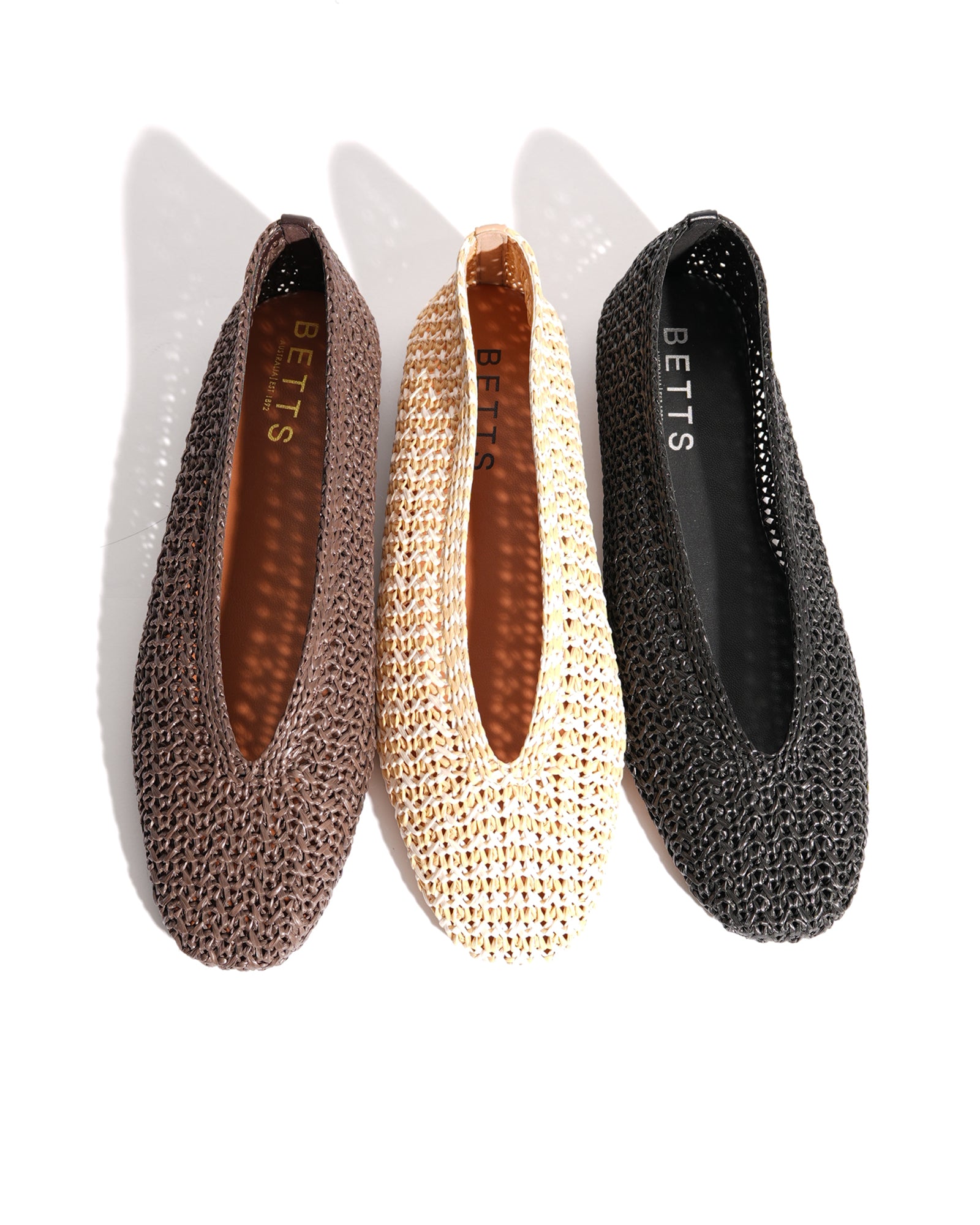 LOTUS Woven Ballet Flats