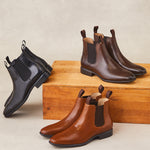 HENRY Leather Chelsea Boots