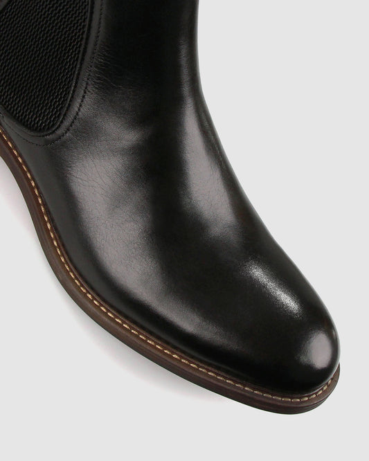 JEFFERY Leather Chelsea Boots