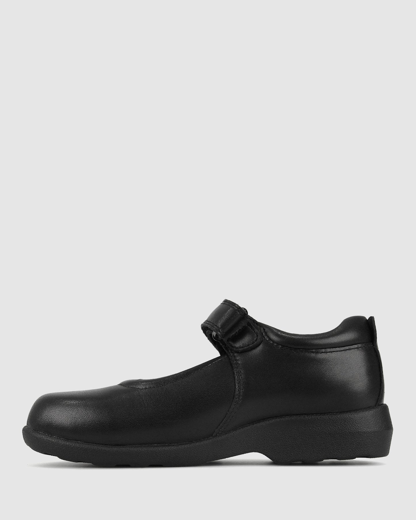 JANEY D/E Junior Girls Leather School Shoes