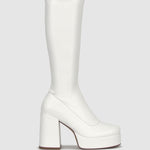 PREACH Platform Knee High Boots