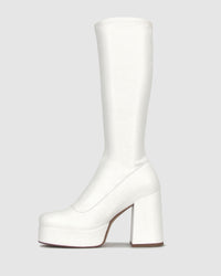 PREACH Platform Knee High Boots