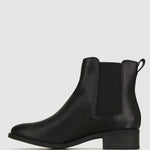 Wider Fit ELLIOT Vegan Ankle Chelsea Boots