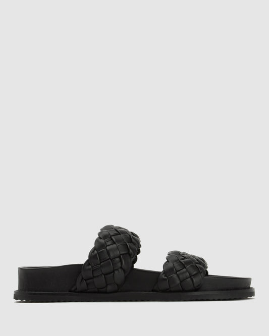 ARI Woven Leather Slides