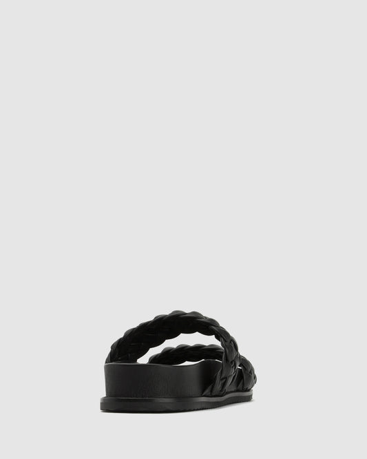 ARI Woven Leather Slides