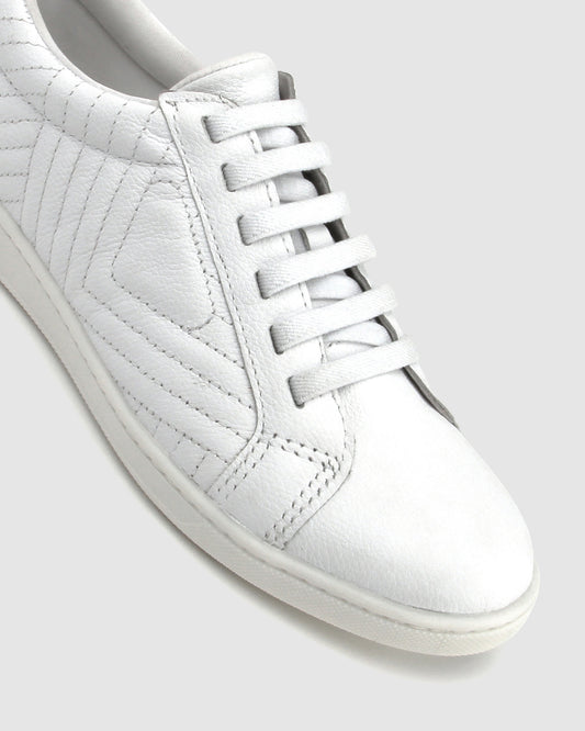 RIDGE Leather Slip On Sneakers