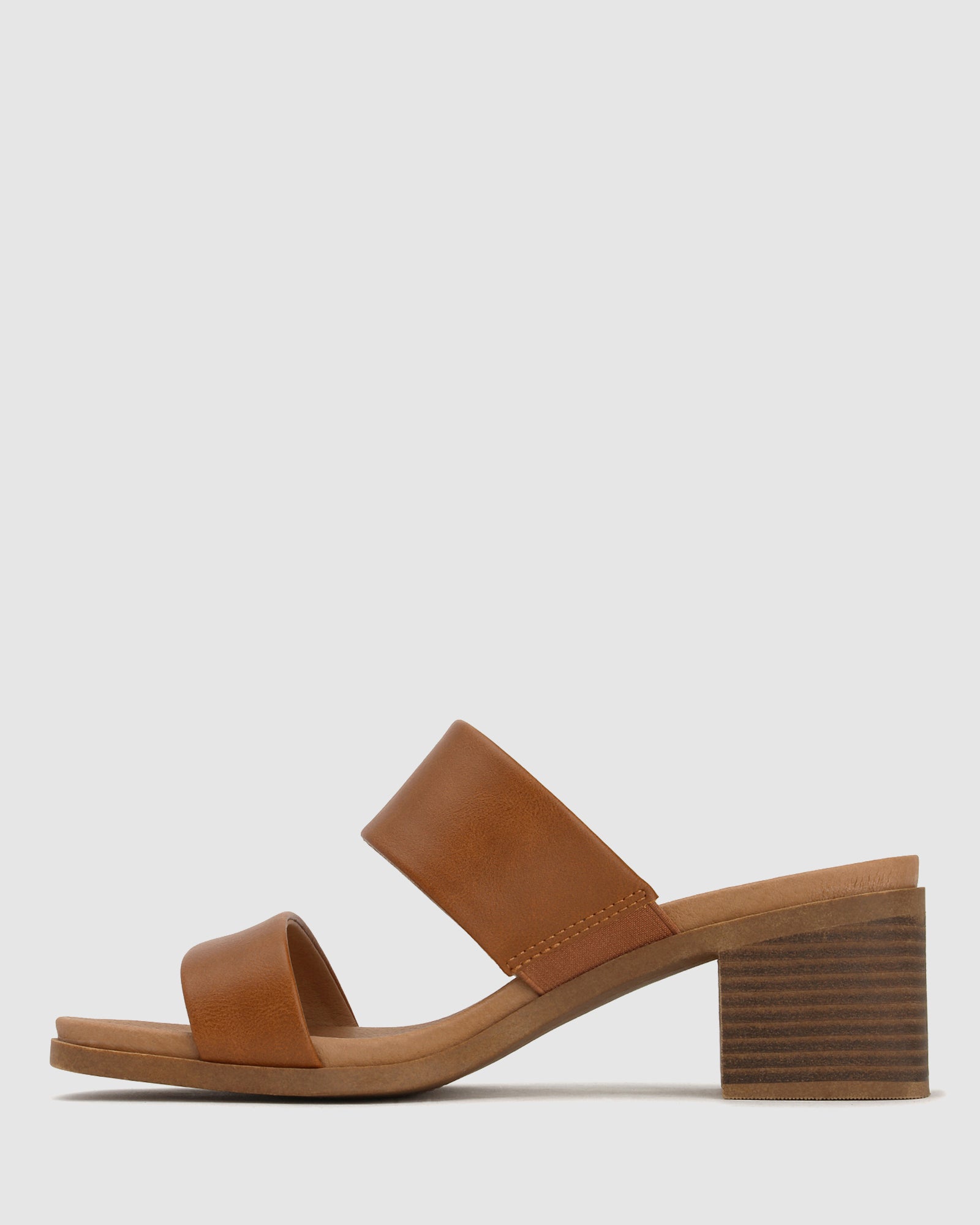 Buy PIPPA Vegan Block Heel Mules by Zeroe online Betts