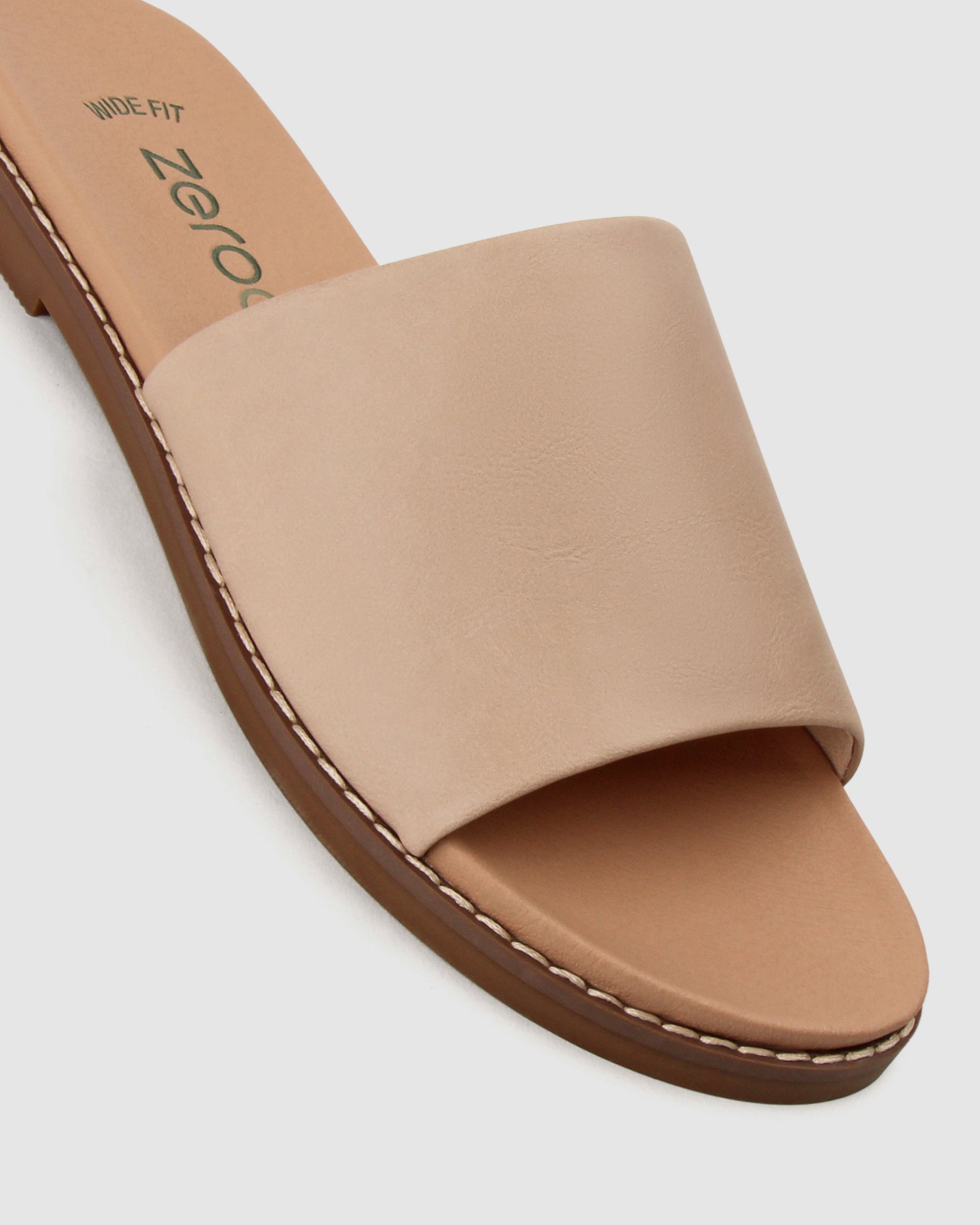 Wider Fit AMINA Vegan Slides