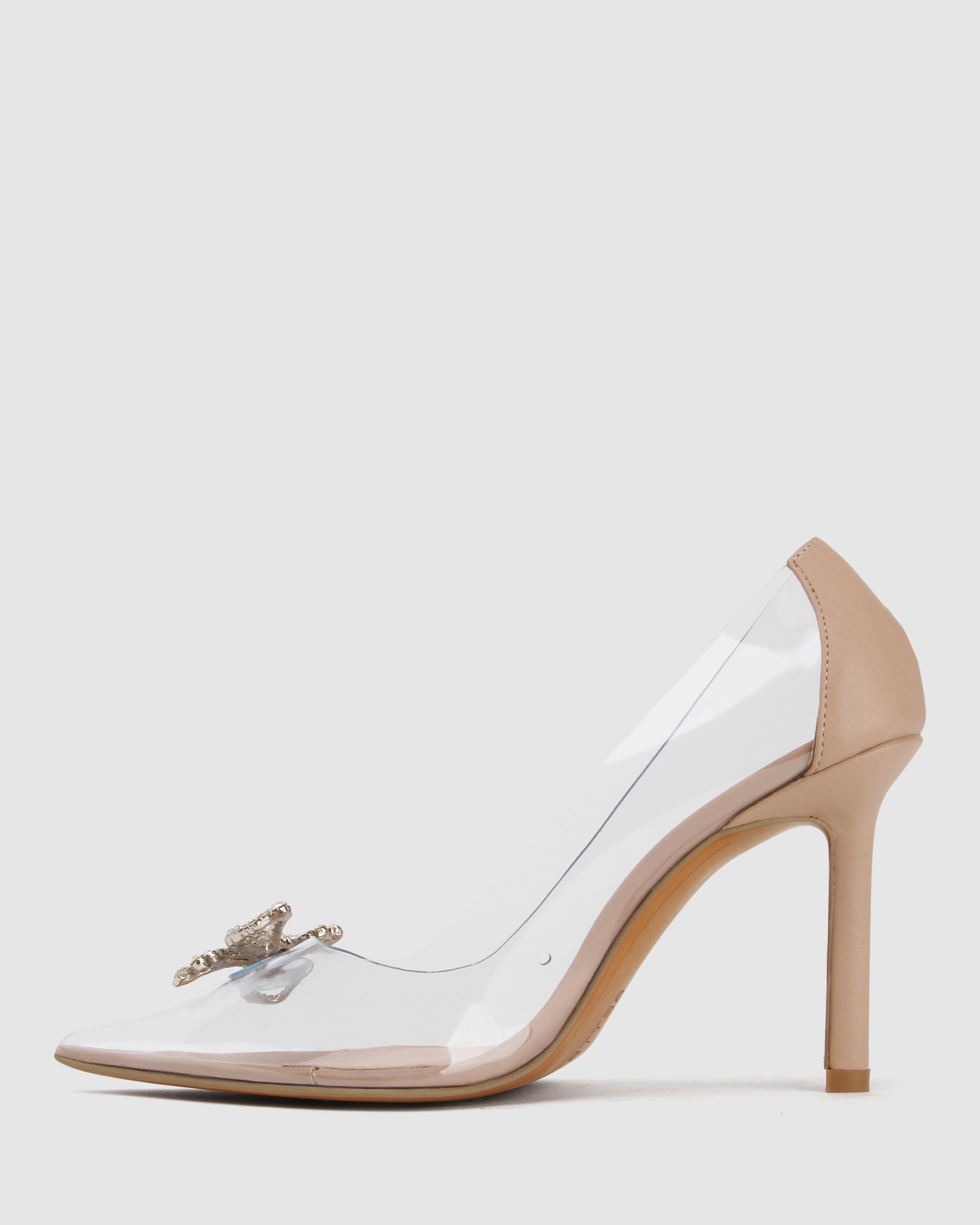 Hobbs Adrienne Suede Court Shoes, Pale Yellow at John Lewis & Partners