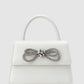 MARILYN Bow Diamante Top Handle Bag