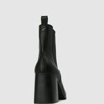 LENI Block Heel Ankle Boots