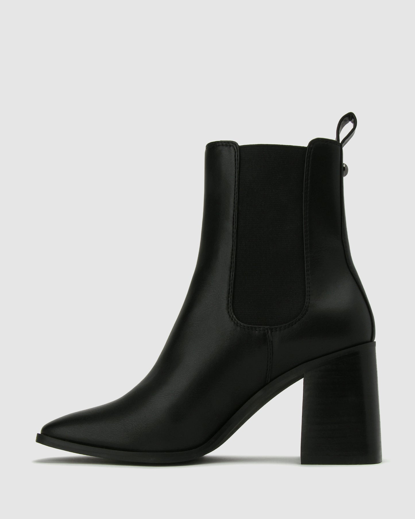 LENI Block Heel Ankle Boots