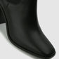 LENI Block Heel Ankle Boots