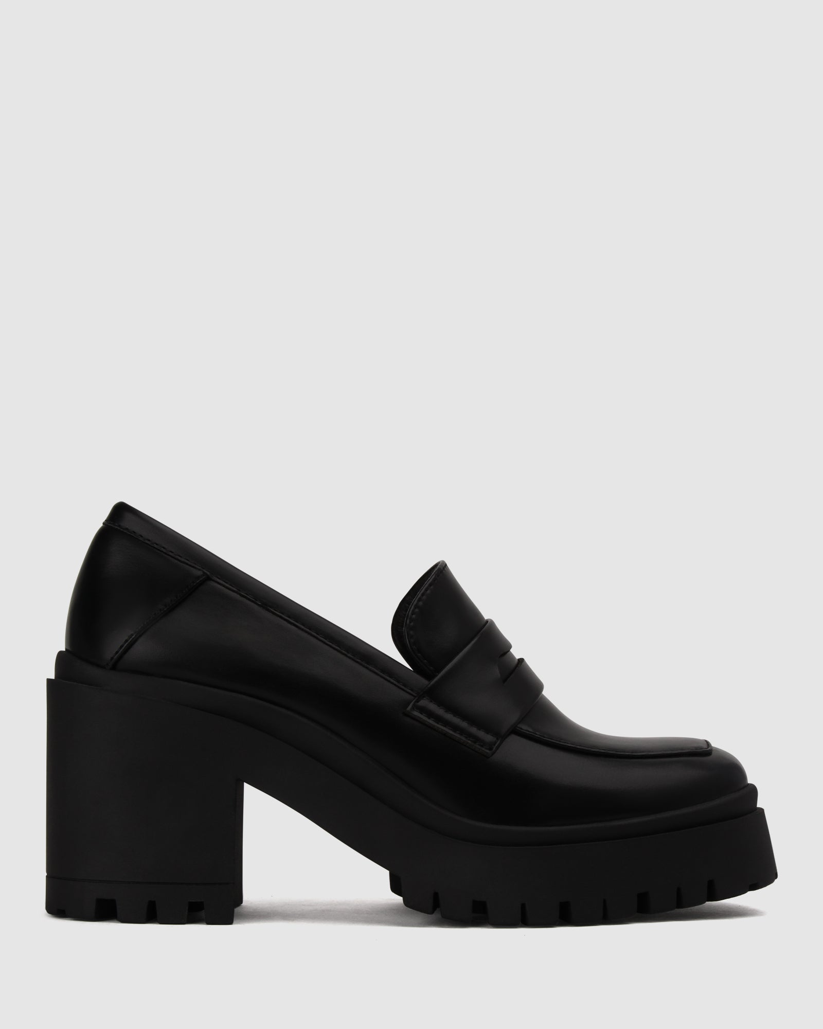 Buy DARVEY Square Toe Heeled Loafers by Betts online - Betts