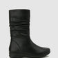 CORRIE Leather Flat Calf Boots