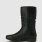 CORRIE Leather Flat Calf Boots