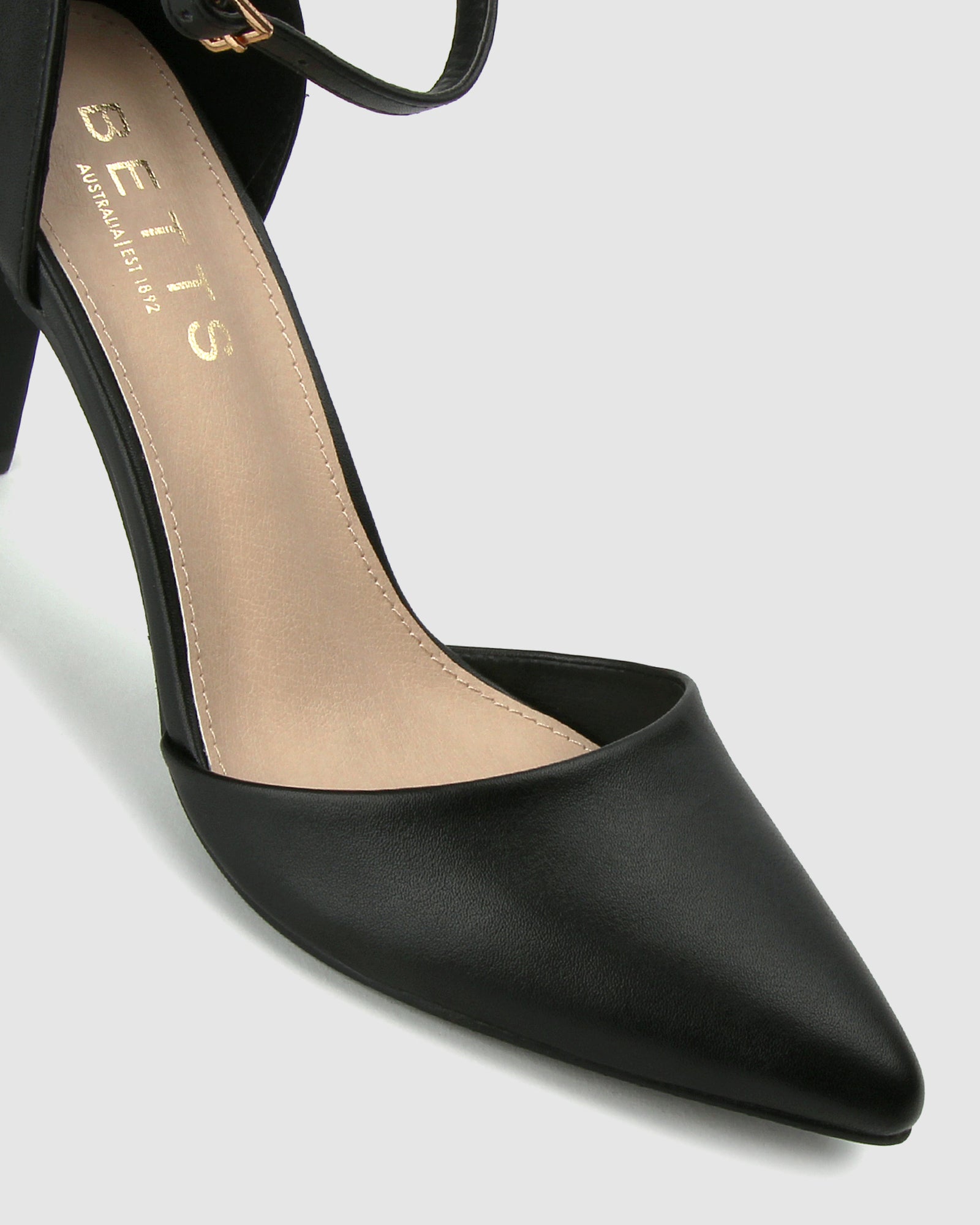 Silk Satin Pointed Toe pumps | Buy black high heel court shoes